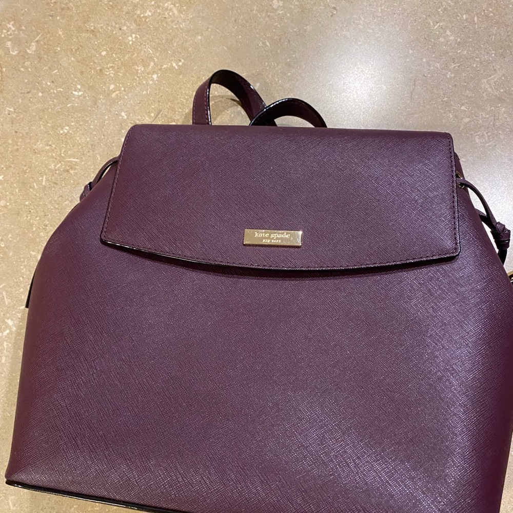 Kate Spade Plum Backpack